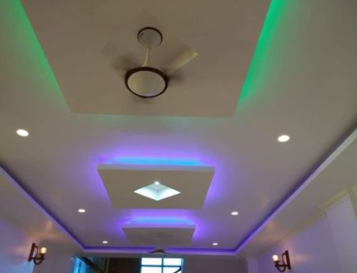 Gypsum False Ceiling Work