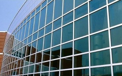 Polished Structural Glass Glazing Work, For Buildings, Complexes, Malls, Offices