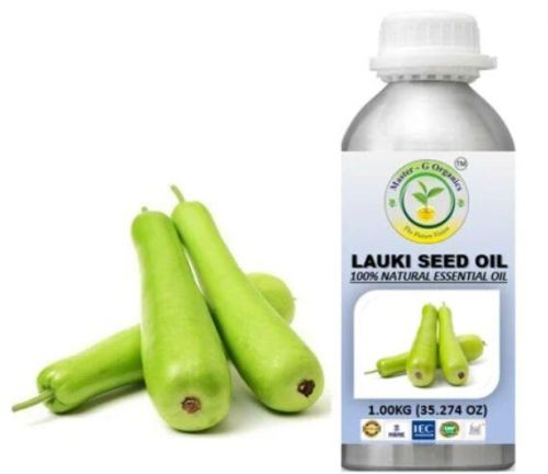 Liquid MASTER G ORGANICS Lauki Seed Oil, For Medicine, Packaging Type : Plastic Bottels