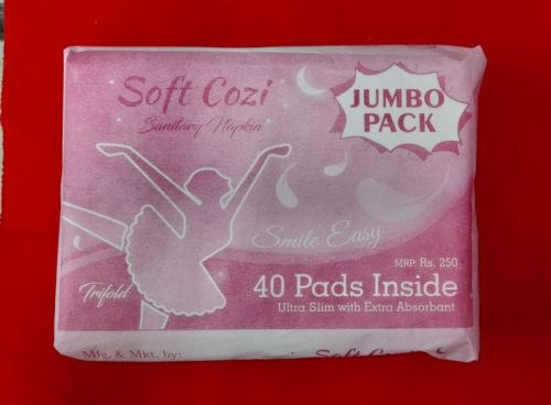 A444 Ultra Thin Sanitary Napkin Trifold (Jumbo)