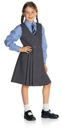 Cotton Girls School Tunic