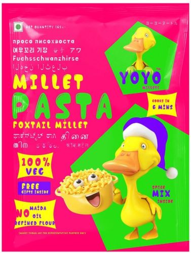 Yoyo Foxtail Millet Pasta 165 Grams, For Cooking, Packaging Type : Pocket