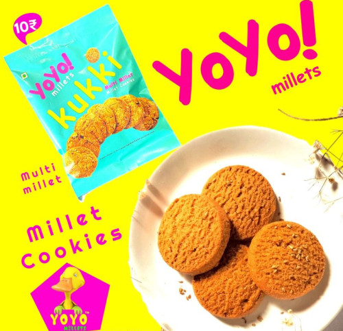Yoyo Multi Millet Cookies 20 Grams - Millet Snacks