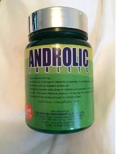 Tablets Androlic 50 Mg, For Muscle Building, Packaging Type : Box