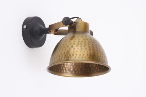 110v 6w-10w Incandascent Iron Wall Lamp, For Decoration, Home, Hotel, Shape : Round