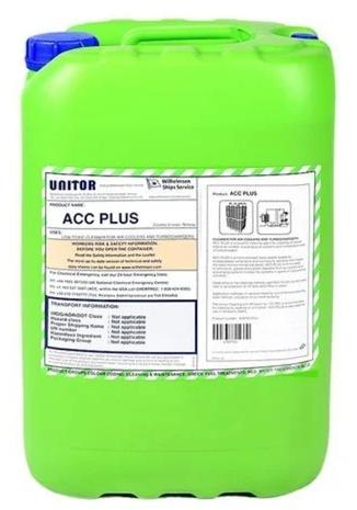 Pale Yellow Unitor Acc Plus Cleaning Chemical