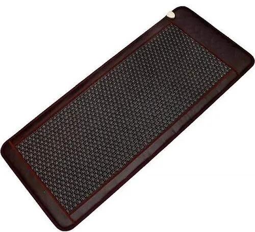 Mamulya's Black Tourmaline Hexagon Stones Therapy Mat