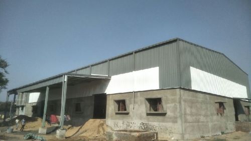 Polished Steel Structure for Commercial, Constructional, Industrial