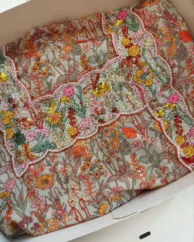 Handwork On Printed Fabric, Color : Multicoloure 40mm, 50mm, 60mm