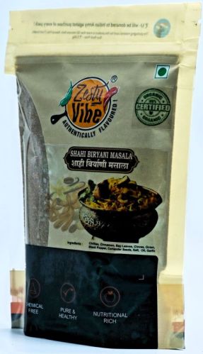 Zesty Vibe Organic Shahi Masala, Shelf Life : 9 Months