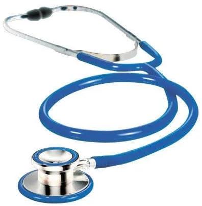 Battery Hospital Stethoscope, Chest Piece Material : Stainless Steel