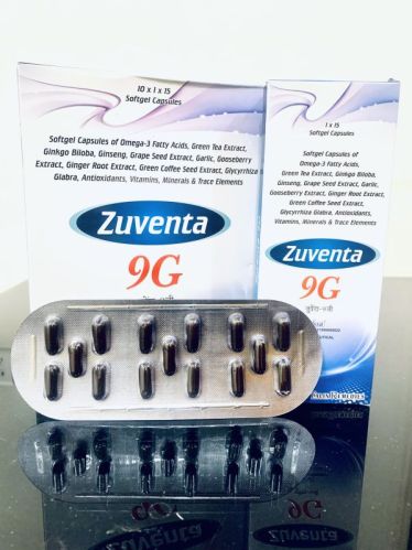 Zuventa 9g Softgel Capsule, For Hospital, Clinical