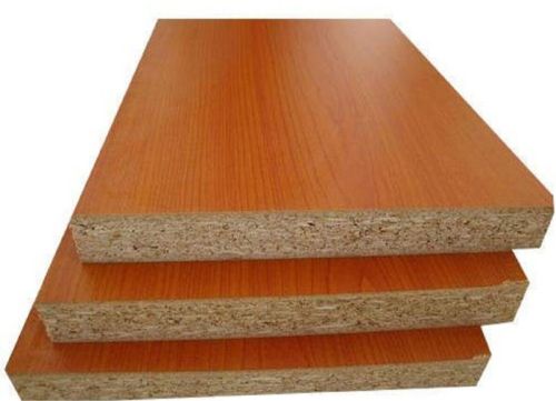 Rectangular Polished Plain Pre Laminated Particle Board, For Furniture