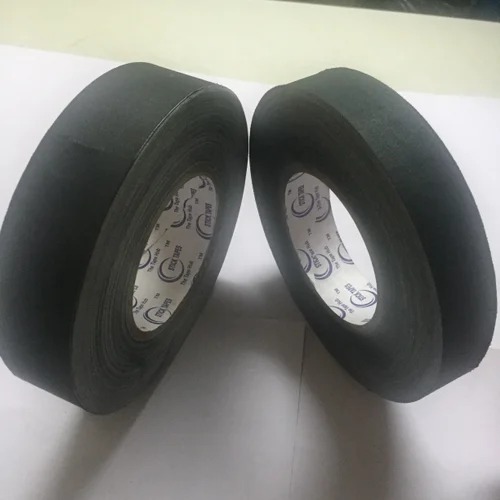 Black Pre Gummed Book Binding Cloth Tape, Packaging Type : Box