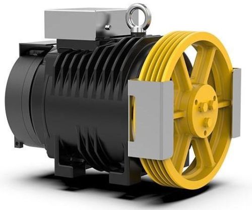 Electric Elevator Gearless Traction Machine, For Industrial, Capacity : 6 Passenger (408 Kg)