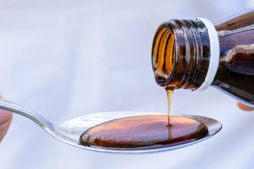 Terbutaline Sulphate Ambroxol HCL Guaiphenesin And Menthol Syrup