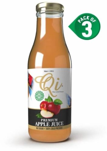 Qi Premium Apple Juice, Purity : 100 %