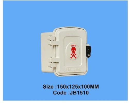 Rectangular FRP Plain Coated Pole Mounted Junction Box