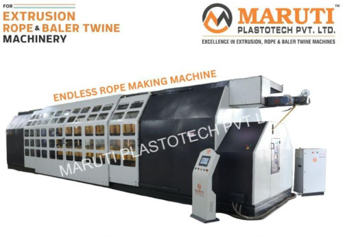 Maruti Plastotech Electric Powder Coated Endless Rope Making Machine, Operating Mode : Semi Automatic