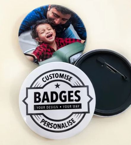 Polished Aluminium Customize Badges, Style : Magnetic, Non Magnetic