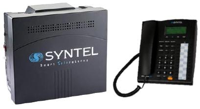 Black Syntel Neos EPABX System, For Connectivity