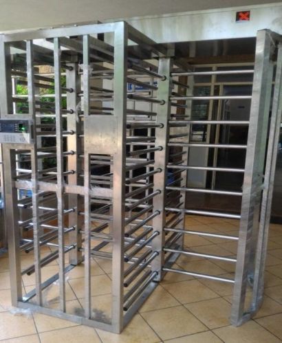 Single Lane Full Height Turnstile, For Industrial Use, Feature : Fine Finishing, Premium Quality, Rust Proof