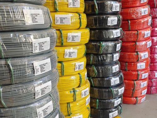 Multi Colour 1.5 Sqmm ABC Cable, For Industrial, Feature : Crack Free, Durable, High Ductility