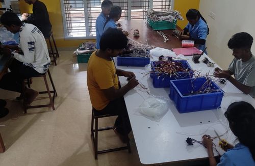 Wire Harness, Color : Black, Brown, Grey, White, Inner Material : Copper, Outer Material : PVC