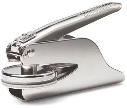 Silver Common Embossing Seal Stamp, For Official Documents, Packaging Type : Box