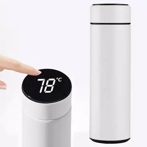 Stainless Steel LED Temperature Water Bottle, For Drinking Purpose, Gifting, Feature : Light-weight