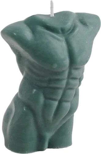 Grey Soy Wax Male Body Scented Candle, For Lighting, Decoration
