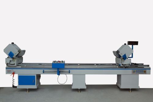 Double Head UPVC Window & Door Profile Cutting Machine