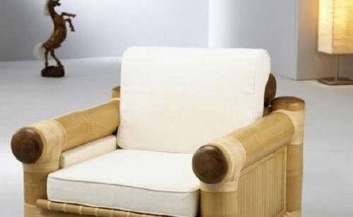 Polished Bamboo Chair For Banquet, Home, Hotel, Restaurant