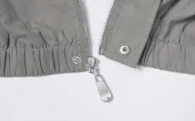 Silver Open-End Plain Metal Invisible Zipper, For Garments, Technics : Machine Made