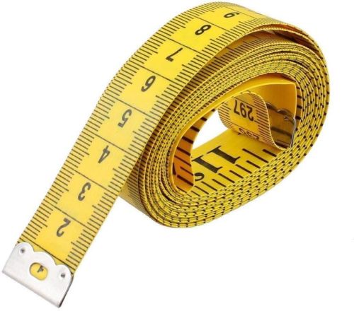 Tailor Measuring Tape, For Tailoring, Color : Yellow