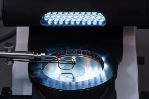 Round Glass Microscope Illuminator