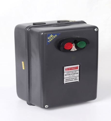Edison Air Brake Motor Starter, Color : Black