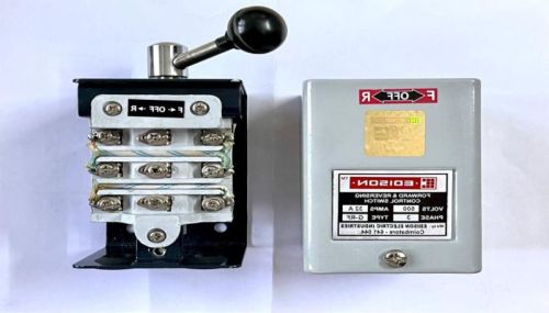 Edison Forward & Reverse Switch, Shape : Rounded