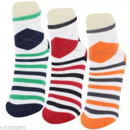 Printed Cotton Boys Socks, Size : All Sizes