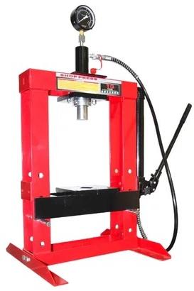 10 Ton Hydraulic Shop Press with Gauge