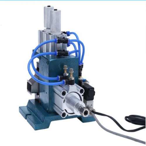 Indoe Enterprises Blue Automatic Mild Steel IE-3F Cable Stripping Machine, Voltage : 220V