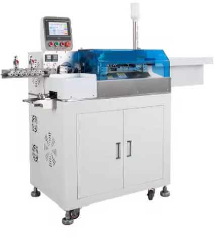 White 220V Automatic ie-830 Wire Cutting Stripping Machine
