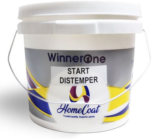 Shell White Home Coat Winnerone Start Distemper, For Wall, Packaging Type : Plastic Bucket