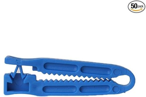 Fairbizps Sterile Umbilical Cord Clamp Non Openable Cord Clamp(50 Pcs)