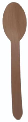 165mm Brown Wooden Spoon, Length : 160mm