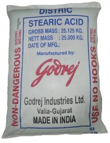 Godrej Distric Stearic Acid, Packaging Type : Sack Bag, Purity : 99%