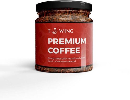 Brown T-S-WING Powder Instant Coffee - Agglomerated, For Bravengers, Packaging Size : 100gm