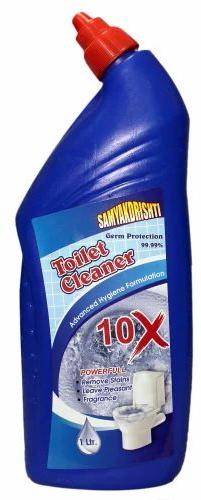 Samyakdrishti 1 Litre Toilet Cleaner, Packaging Type : Plastic Bottle