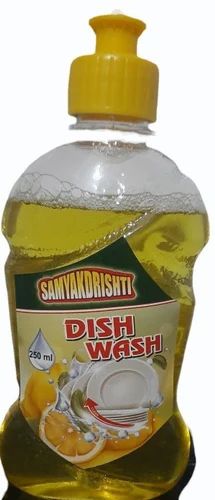 Samyakdrishti 250ml Dishwash Liquid, Packaging Type : Plastic Bottle