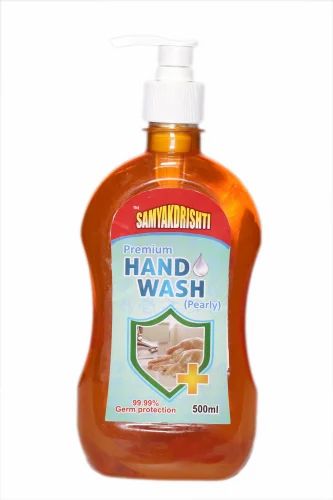 500ml Sandal Hand Wash Gel, Form : Liquid